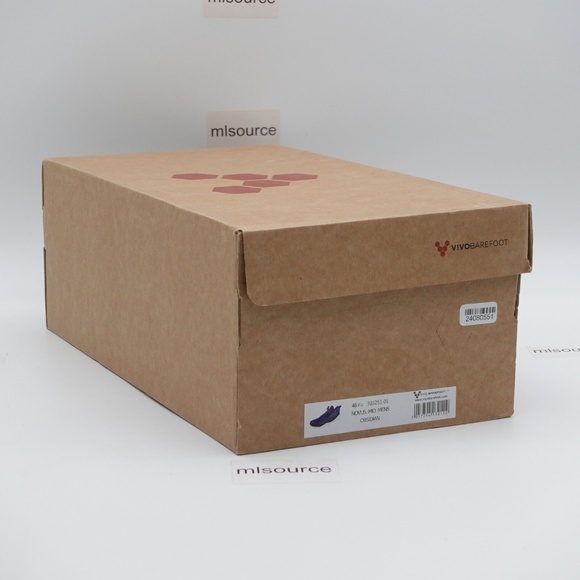 NEW VivoBarefoot Men's Novus Mid Barefoot Shoes 303251-01 Obsidian - Picture 15 of 15